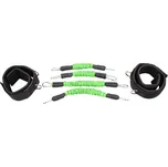 Merco Leg Trainer Set odporové gumy sada Barva: Zelená