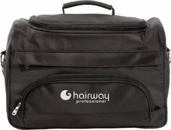 Kosmetická taška Hairway Kadeřnická brašna na nářadí textilní černá