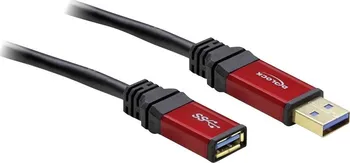 Datový kabel Delock Premium USB 3.0 A 2 m černý/červený