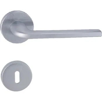 Dveřní kování MP KOVÁNÍ FO - MILLY - R Provedení: PZ (vložkový zámek), Povrch: OCS - chrom matný