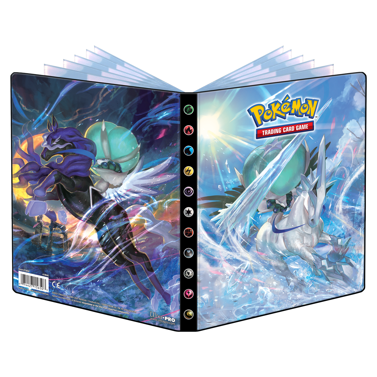 UltraPRO Pokémon Sword And Shield Chilling Reign Album A5 - Zbozi.cz