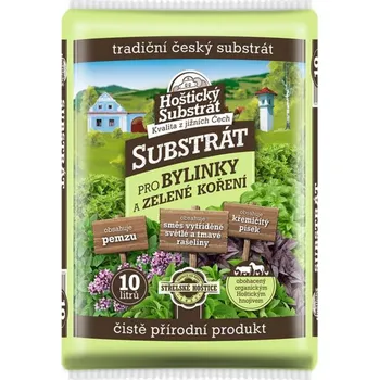Substrát Hoštický Substrát Substrát bylinky a zelené koření 10 l
