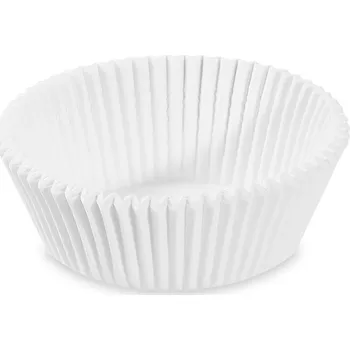 Cukrářské košíčky bílé Ø 60 x 27 mm [1000 ks] (72660)