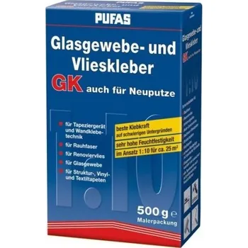 Penetrace PUFAS | Lepidlo na vliesové, metalické a sklovláknité tapety 0002-07 | 500 g + Lepidlo PUFAS 0002-07 balení 500 g na vliesové, metalické a sklovláknité tapety