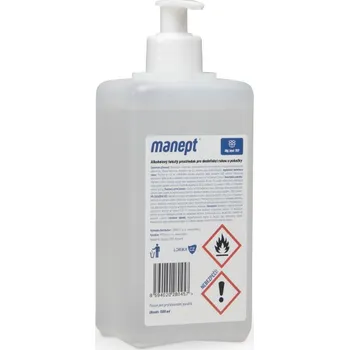 Dezinfekce Dezinfekce rukou na bázi alkoholu . Neparfemovaná.