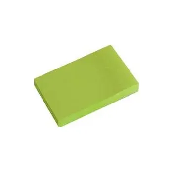Samolepící bloček Samolepící bloček 51x76 mm NEON zelený,rychlé dodání