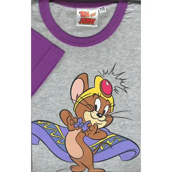 Dívčí pyžamo Taro, dětské pyžamo 553-T&J, šedý melír, vel. 98