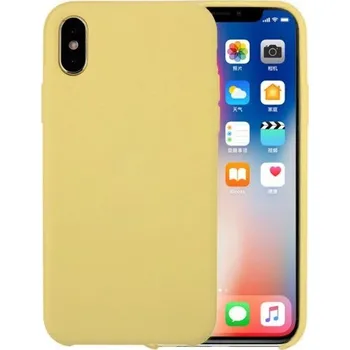 Pouzdro na mobilní telefon Kryt v originálním designu pro iPhone X / XS - žlutý