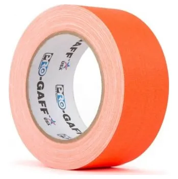Lepicí páska PRO GAFF FLUORESCENT - 48 mm oranžová