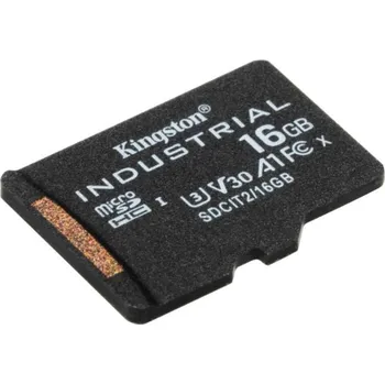 Paměťová karta Kingston microSDHC 16GB Industrial bez adaptéru (SDCIT2/16GBSP)
