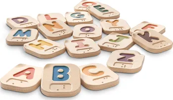 Dřevěná hračka Plan Toys Braillova abeceda A-Z