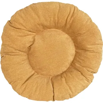 Pelíšek pro psa Numberoplus Kulatá matrace pro psa 10/70 cm - Žlutá