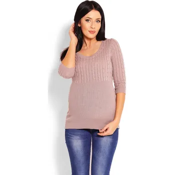 Dámský svetr Těhotenský svetr model 123423 PeeKaBoo universal