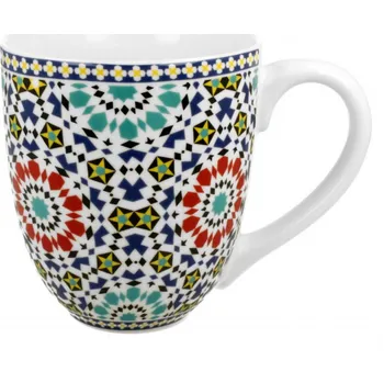 DUO Gifts DG - Porcelánový hrnek jumbo MAROKO v dárkové krabičce - 1 litr