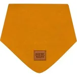 Kojenecký bavlněný šátek na krk New Baby Favorite hnědý S - velikost S