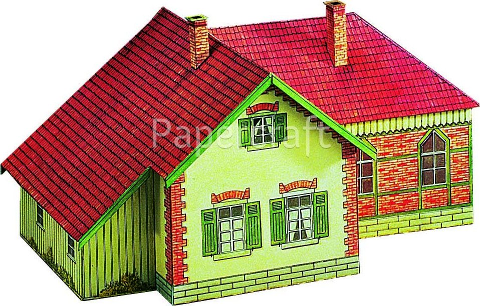 Papírový model - Zastávka Süssenmühle (71406) - 107000241
