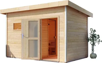Sauna Karibu Holztechnik Skrollan 1