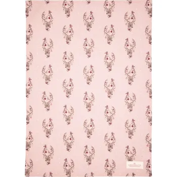 Utěrka Růžová bavlněná utěrka Green Gate Dina Pale, 50 x 70 cm ID_1395965