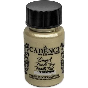 Cadence Dora Metalic 50 ml, šampaňská bílá