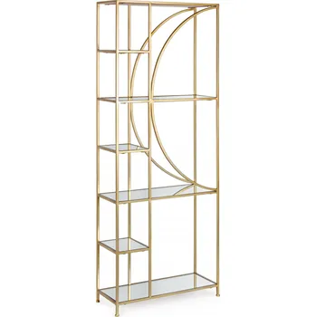 Knihovna BIZZOTTO Kovová knihovna ELENOR B zlatá 0746423