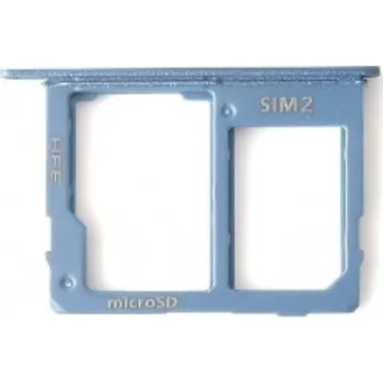 Samsung A600F,A605F SIM 2 držak modrý