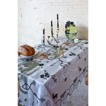 ubrus PVC ubrus JELENI NA ŠEDÉM PODKLADU - šíře 140 cm, návin 20 m + omyvatelný ubrus PVC