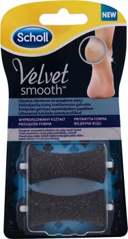 Pilník na patu Scholl Velvet Smooth Cracked Heel Roller náhradní hlavice 2 ks