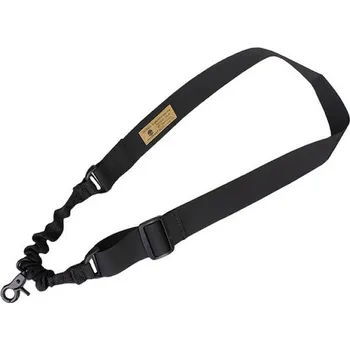 Airsoft EmersonGear Jednobodový pružný popruh - černý