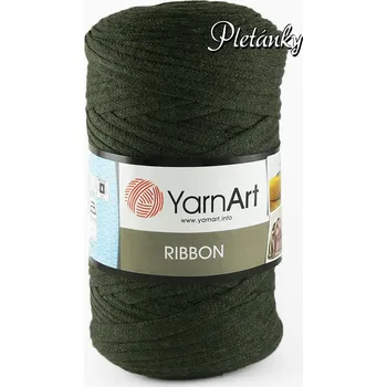 Příze YarnArt Ribbon 782 vojenská zelená