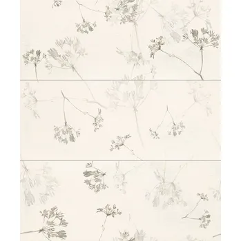 Obklad Mild Garden 2 dekor scienny - obkládačka inzerto set 74,8x89,8 bílá 6004876