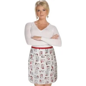 Kuchyňská zástěra Kuchyňská zástěra do pasu, Retro kočky (Zástěra s kočkou)