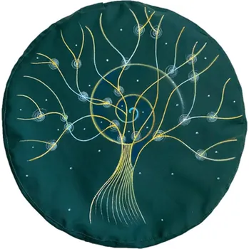 Dekorativní polštářek LaMonka Elbabett Meditační polštář LaMonka & Elbabett ENERGIE + snímatelný povlak, 35 x 10 cm