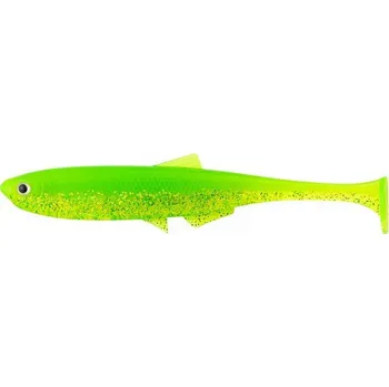 Rybářský háček Gumová Nástraha LMAB Kofi Bleak Shad 12cm 10gr Lime Chartreuse