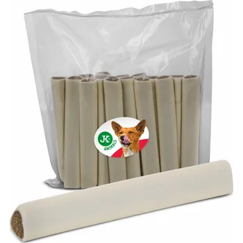 Pamlsek pro psa JK ANIMALS kalciové trojhránky s drůbežími játry 15 ks, 500 g,
