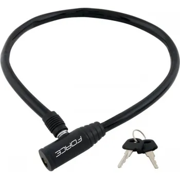 Zámek na kolo zámek Force Eco, 8x 700mm, černá 304429