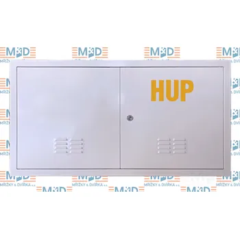 Revizní dvířka Revizní dvířka 900x600 mm HUP plynoměru (900*600 mm dvoukřídlá revizní dvířka M&D bílá HUP plynoměru)