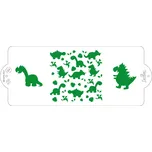 Decora Šablona na dort 10 x 25 cm Dinosaurus