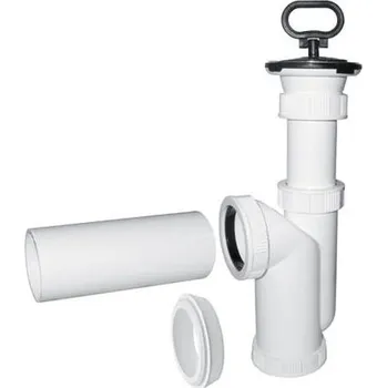 Sifon Sifon dřezový, nerezová miska, zátka, DN50