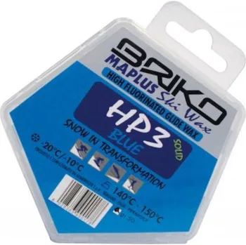 Lyžařský vosk vosk Briko Maplus HP3 Blue Moly (-20/-10°C), 50g 111422