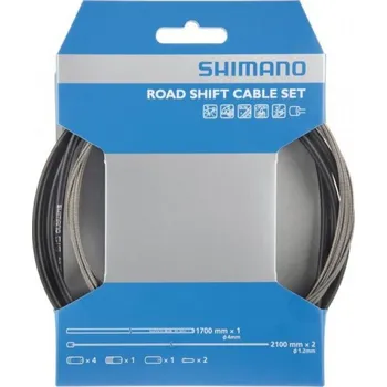 Lanko pro jízdní kolo řadící set Shimano OT-SP41, nerez, černá 305661