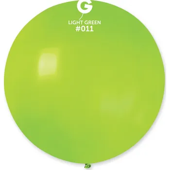 Balónek Svet balonku Kulatý pastelový balonek 80 cm světlezelný