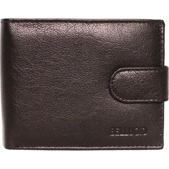 Peněženka Černá kožená peněženka Bellugio AM-01R-032 + RFID