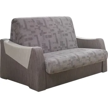 Pohovka Jednomístná pohovka Tuli 04 s rozkladem a úložným prostorem z bukového dřeva