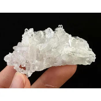 Přírodní kámen Křišťál drúza s krystaly 32g