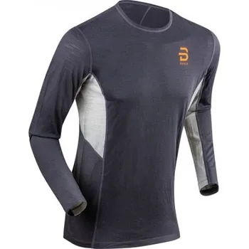 triko Bjorn Daehlie Training Wool Long Sleeve, nine iron - vel. L 116379