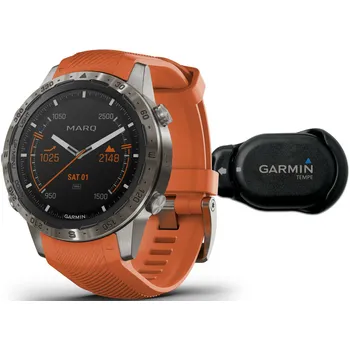 Chytré hodinky Recenze Garmin Marq Adventurer Orange Bundle