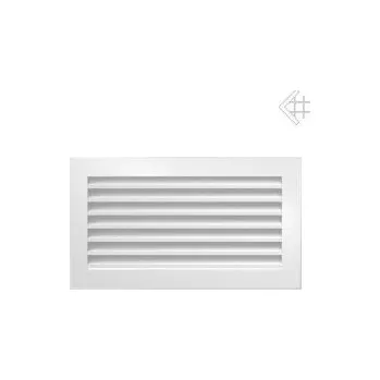 Větrací mřížka Kratki krbová mřížka 17x30 FRESH bílá