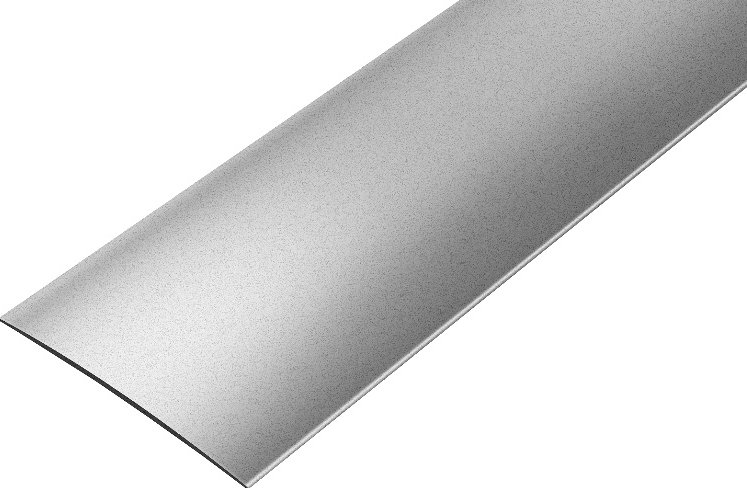 AP16 přechodová lišta samolepící ACARA, hliník elox stříbro, 80 mm, 3 m