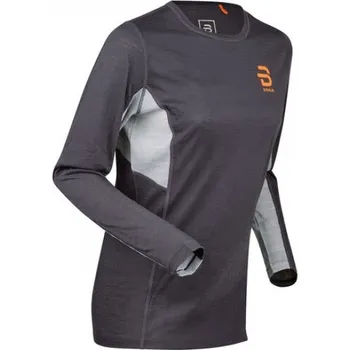 dámské triko Bjorn Daehlie Training Wool Long Sleeve, nine iron - vel. M 116378