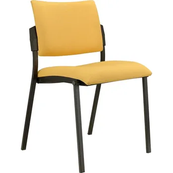 ALBA židle Square černý plast